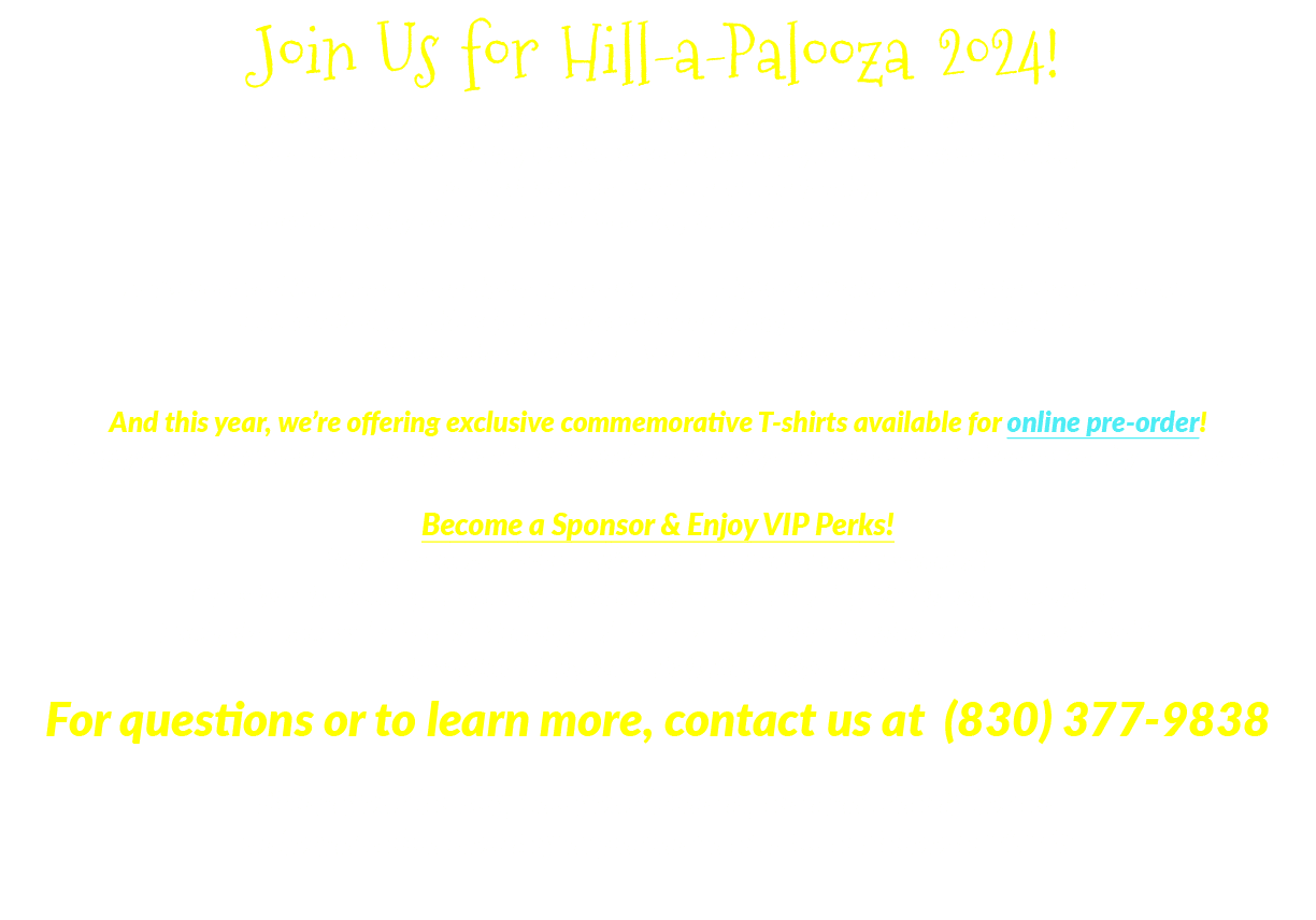 Join Us for Hill a Palooza 2024! The holiday season is about to get even more magical in Ingram, Texas! Hill a Palooz...